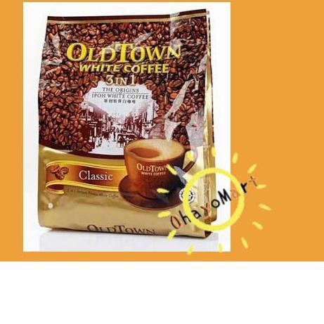 

Gratis Ongkir!! (owg-1272) Old town classic / coffe 3 in 1 / insant white coffee 600g