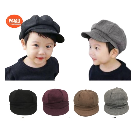 Topi Bayi Anak Laki Laki Perempuan Model Apollo Premium Termurah