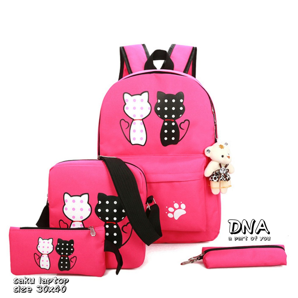 COD SALE 2.2 - BACK PACK DOUBLE DECKER_TAS RANSEL ANAK_LOL_UNICORN_SUPERHERO_PAW PATROL_SHOPKINS FASHION CEWEK