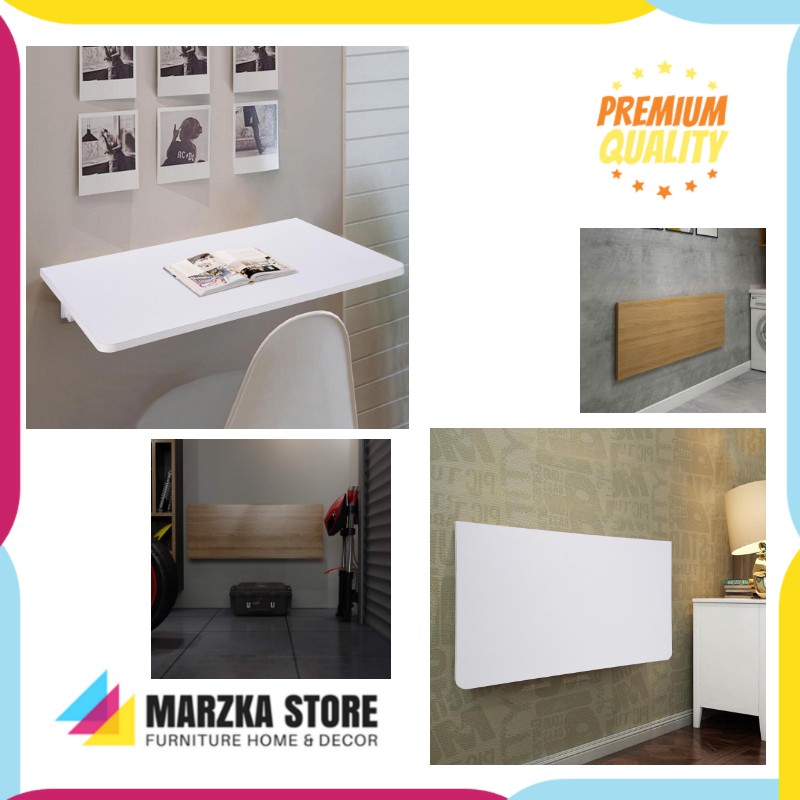 Promo Meja Lipat Dinding Meja Komputer Uk Panjang 120 cm Promo Meja Lipat Dinding Meja Komputer Uk Panjang 120 cm