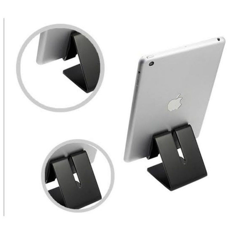 DUDUKAN HP / ALUMINIUM STAND MEJA HOLDER HP HANDPHONE TABLET