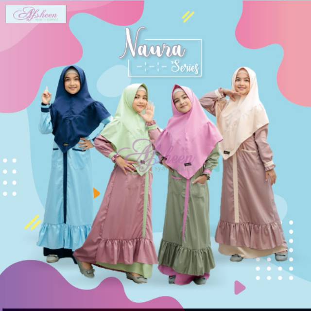 Gamis Naura Junior Afsheen