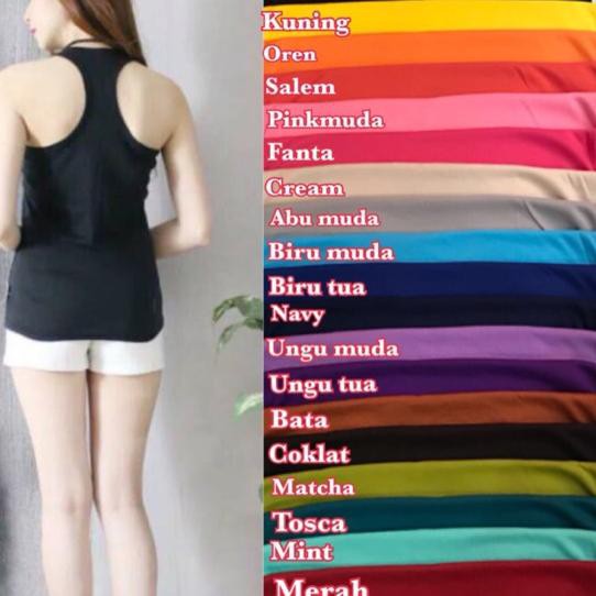 MQK Tanktop standard tali silang 