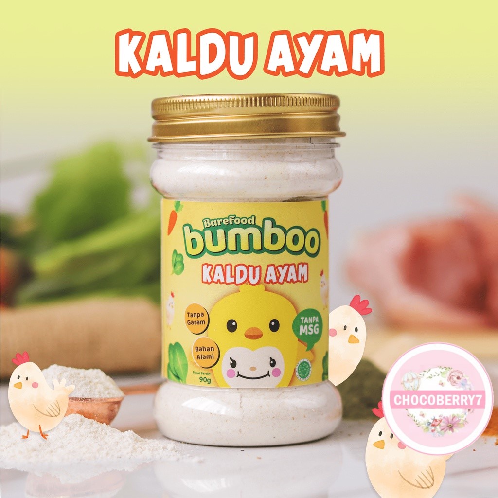 BUMBOO Kaldu Anak MPASI No MSG Tanpa Gula &amp; Garam Kaldu Ayam Jamur Sapi