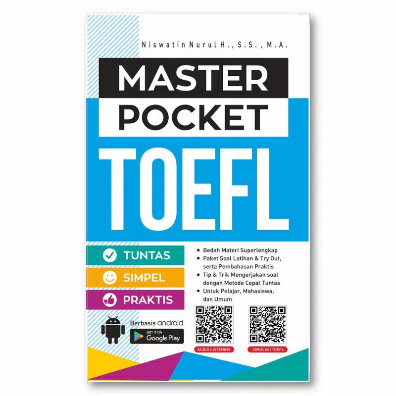 BUKU MASTER POCKET TOEFL