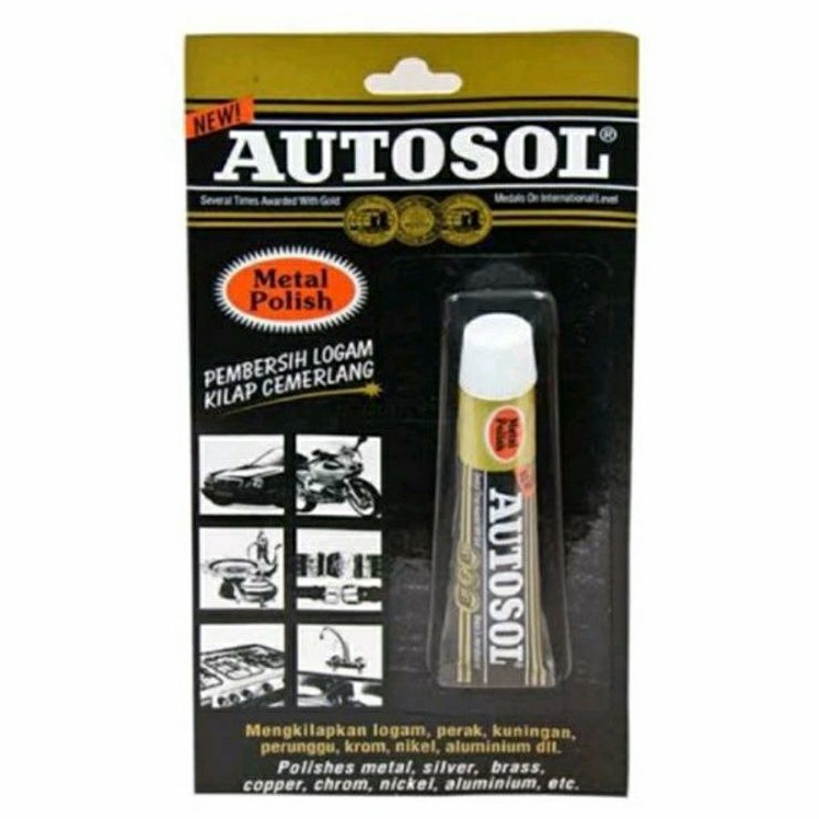 Jual AUTOSOL METAL POLISH 15gr Pembersih dan Pengkilap Logam Shopee