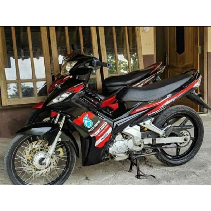 striping list motor variasi Yamaha MX old petronas