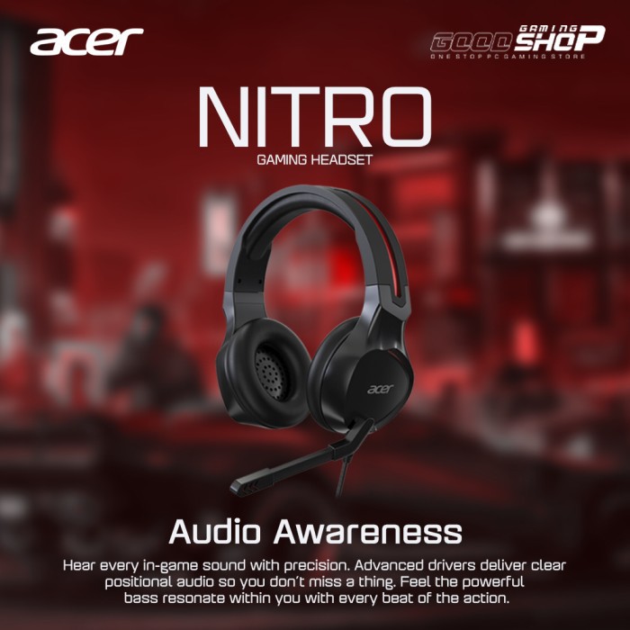 Headset Acer Nitro AHW820