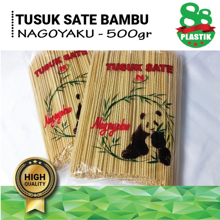 Jual Tusuk Sate Bambu Nagoya 500 Gr [ 1 Dus 30kg 60pack