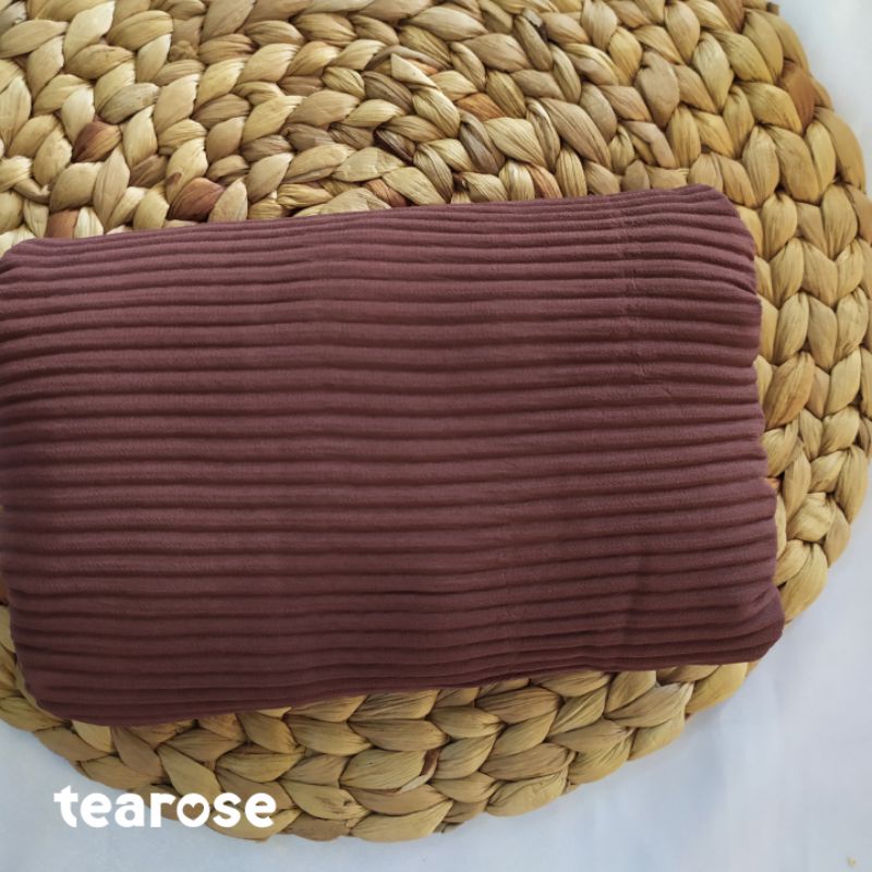 [PART1] UMAMA PLEATED SHAWL PASHMINA PLISKET / PRISKET CERUTY ARMANY-Tearose