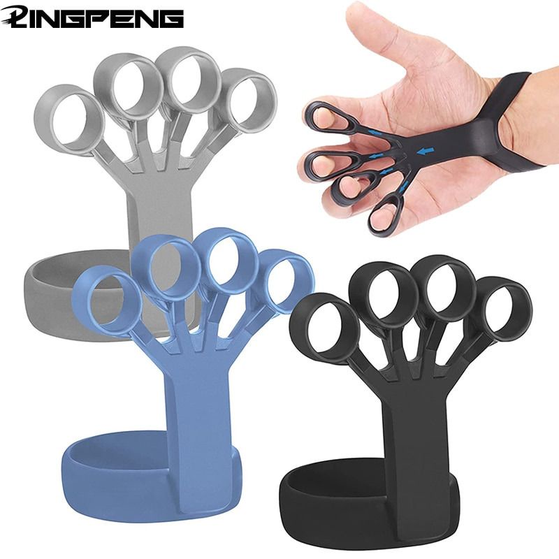 Handgrip Finger silicone olahraga Finger power strength 11 pounds