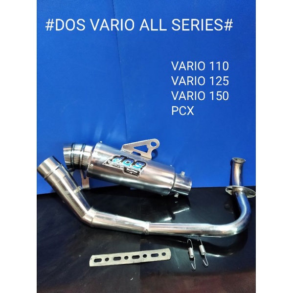 KNALPOT RACING DOS VARIO ALL SERIES.Vario.110.vario.125.vario.150.pcx
