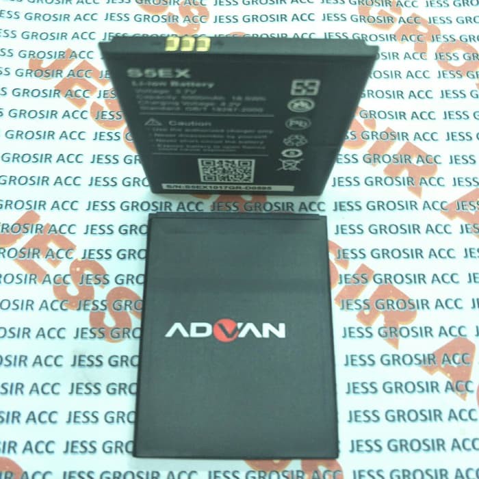 Baterai Battery Double Power Original ADVAN Vandroid S5EX , S5 EX