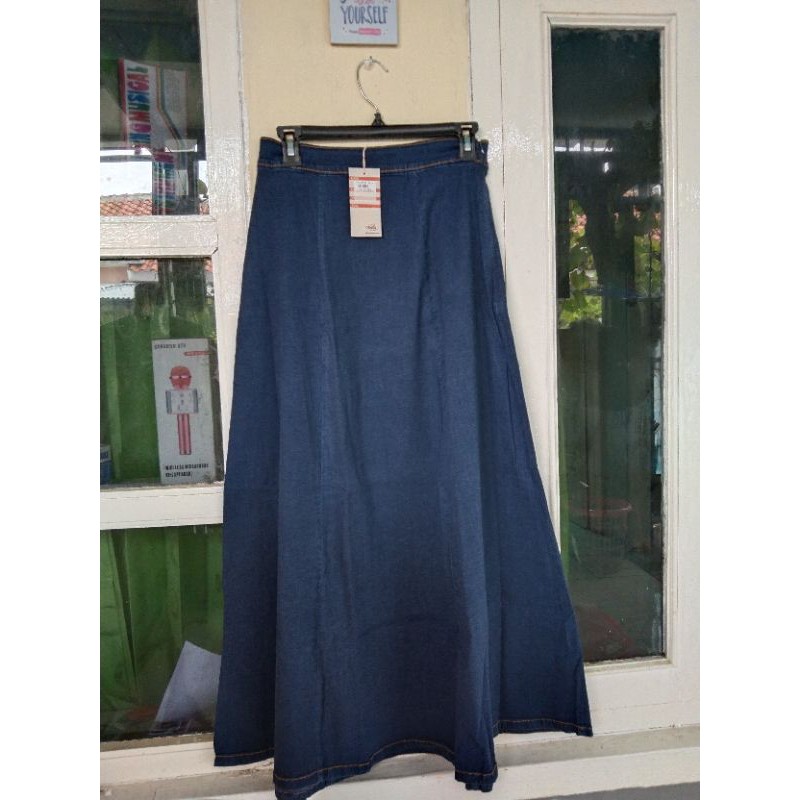 Rok Exit,rok jeans original exit,rok panjang exit