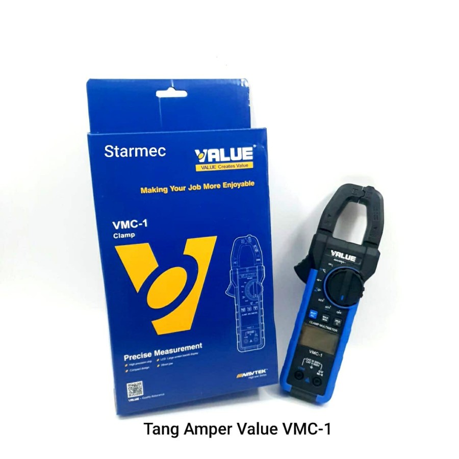 L Digital Clamp Meter / Tang Ampere Value VMC-1