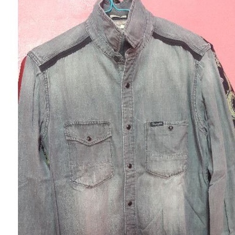 wrangler kemeja soft jeans preloved