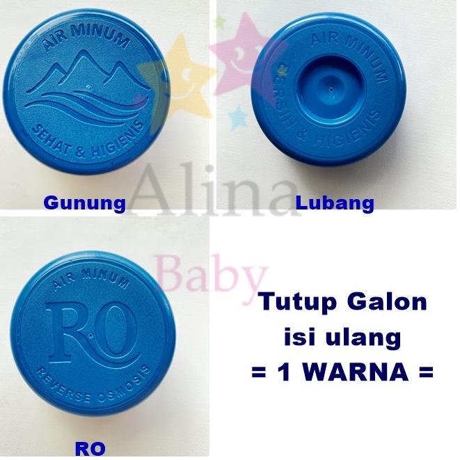 Super Hemat Tutup Galon Isi Ulang RO Gunung Lubang