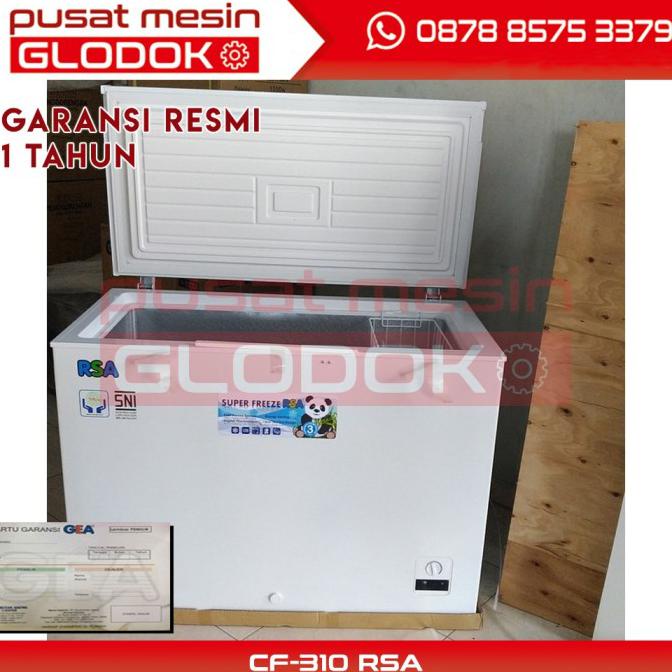 Promo Murah      Rsa Cf 310 Chest Freezer Box 300 L Lemari Pembeku 300 Liter By Gea Terlaris