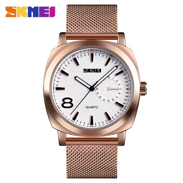 Jam Tangan Pria / SKMEI 1466 / Men Women / Quartz Waterproof Big Dial / Chrono TIDAK aktif