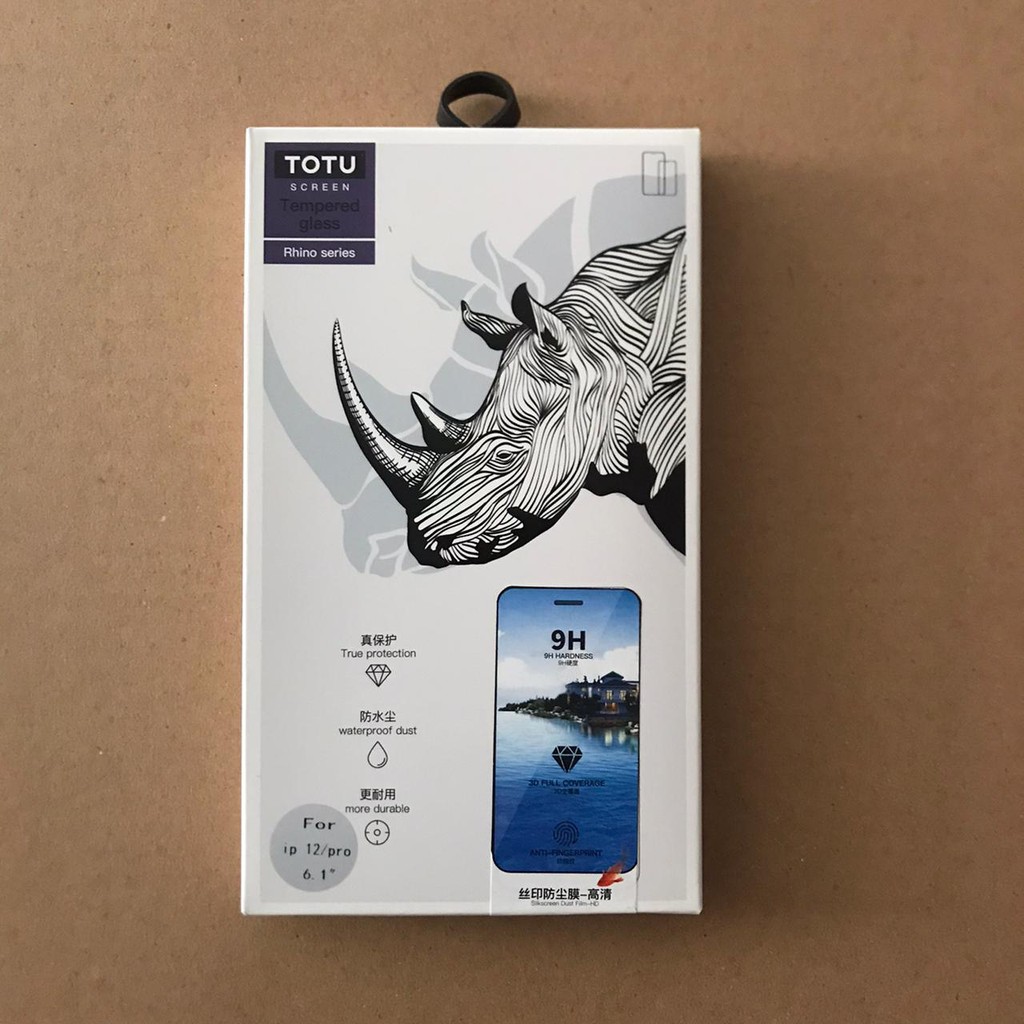 Tempered Glass iPhone 12 PRO TOTU Rhino Series