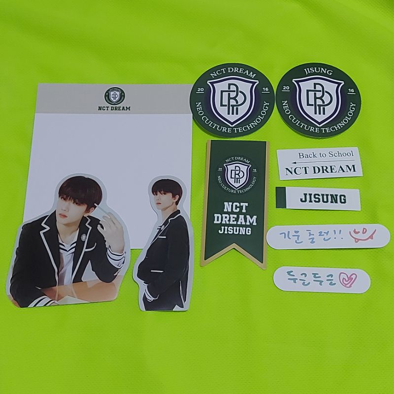 [OFFICIAL SM] JISUNG LUGGAGE STICKER MD BACK TO SCHOOL B2S 2021 NO PHOTOCARD