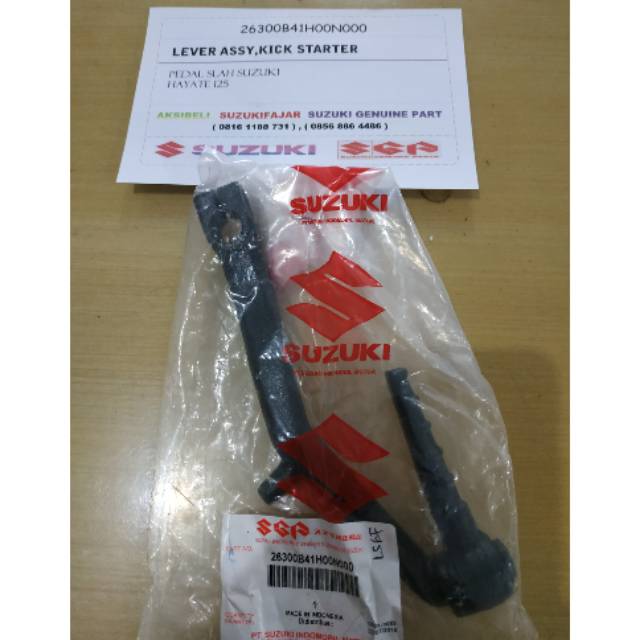 Pedal Slah/selahan/kick starter Suzuki Hayate