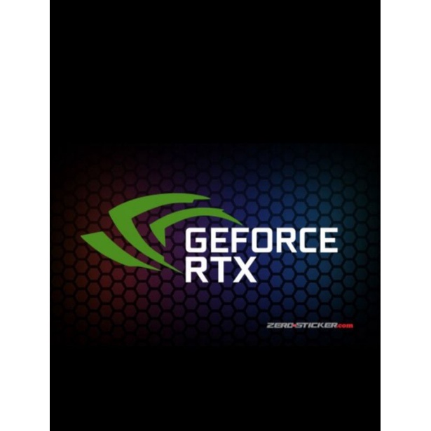 

Sticker GForce RTX