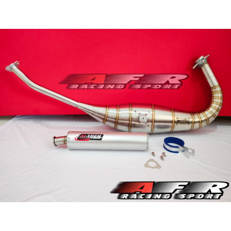 Knalpot Aitech Ninja R Dan Rr Stainless Suara Garing Kemrimcing ,