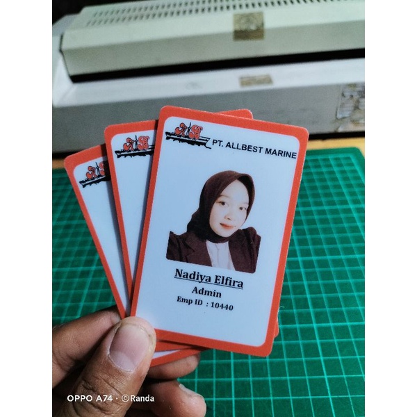 

id card member bisa custom minimal 3 pcs