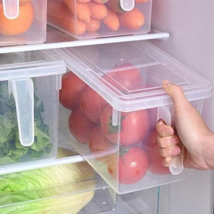 Kotak Kontainer Makanan Tambahan Kulkas Kitchen Storage Food Box 5 L
