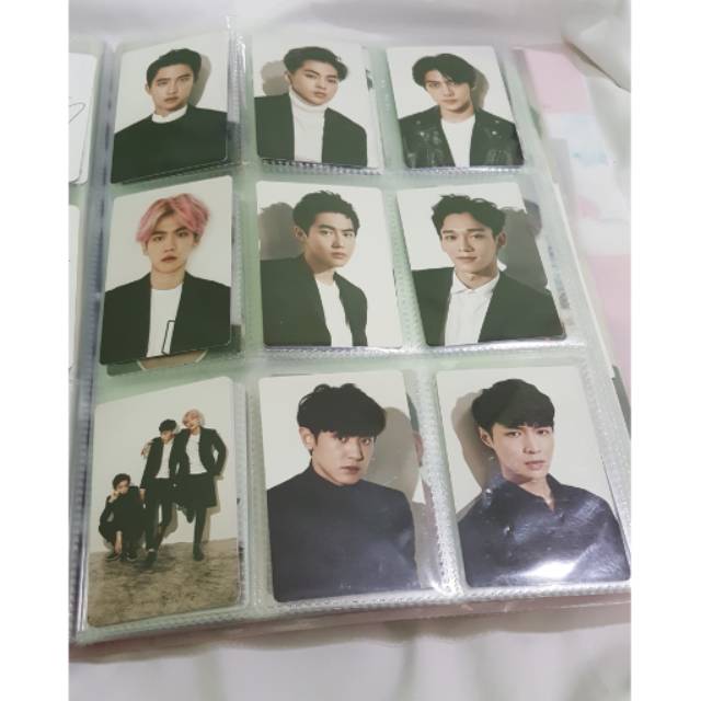 Exo mini calendar photocard 2016 season greeting