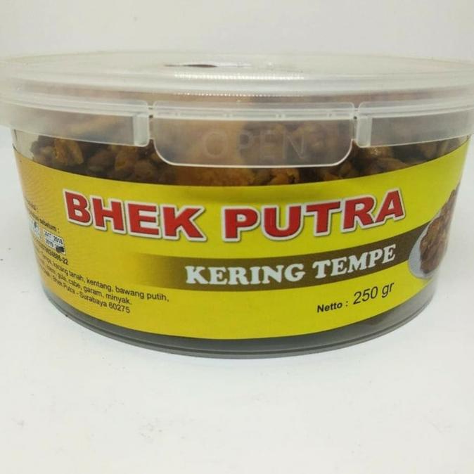 

sambal sambel goreng tempe Bhek Putra kering tempe