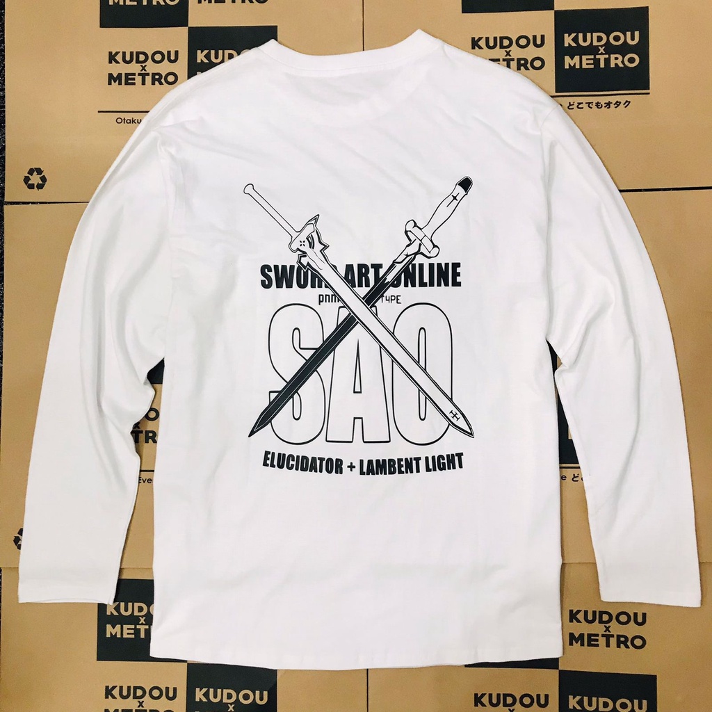 Longsleeve Sword Art Online Casual SAO Anime Manga Premium Unisex