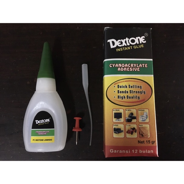 DEXTONE INSTANT GLUE CYANOACRYLATE ADHESIVE LEM KAYU