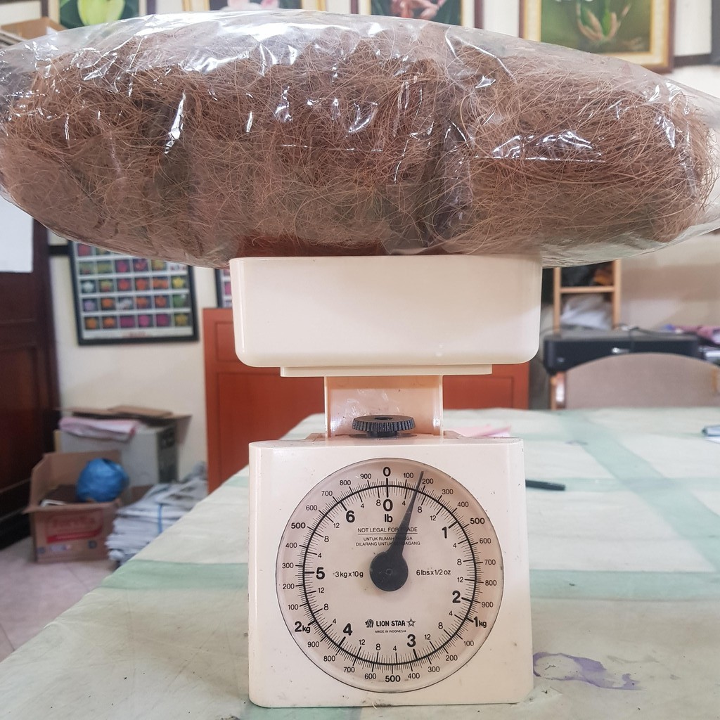 sabut kelapa - media tanam anggrek