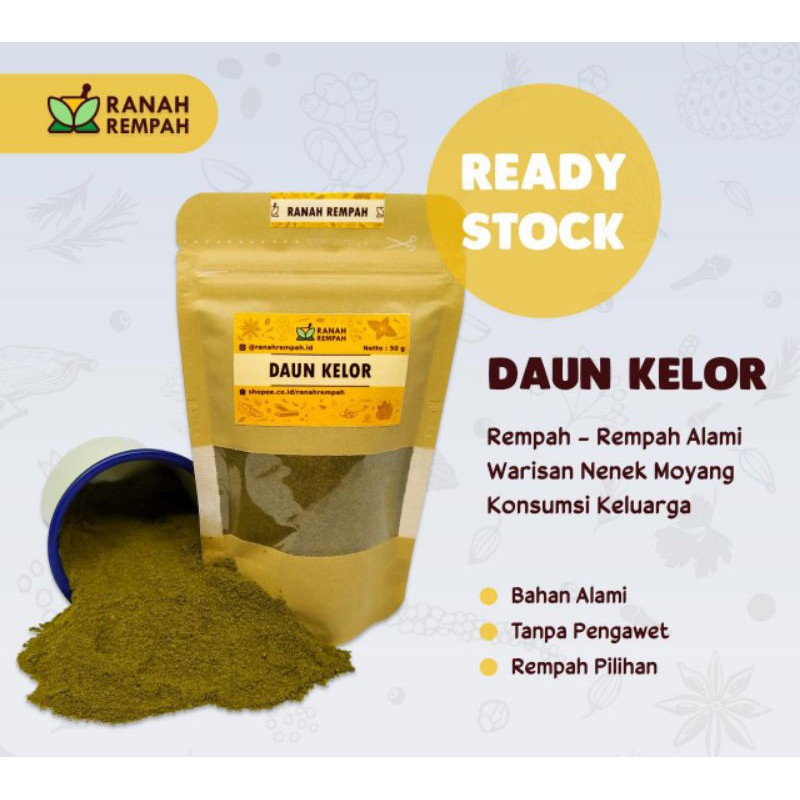 Daun Kelor rempah-rempah Indonesia