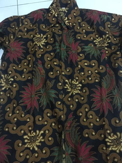Batik Pria Kemeja Batik Slim Fit Modern Lengan Panjang Corak Motif Unik Luigi Batani - Lb 438