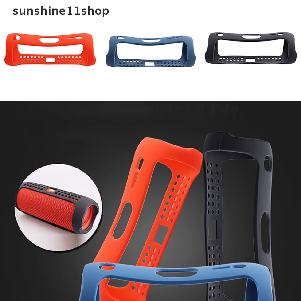 Sho Casing Pelindung Speaker Bluetooth JBL Flip 5 Bahan Silikon