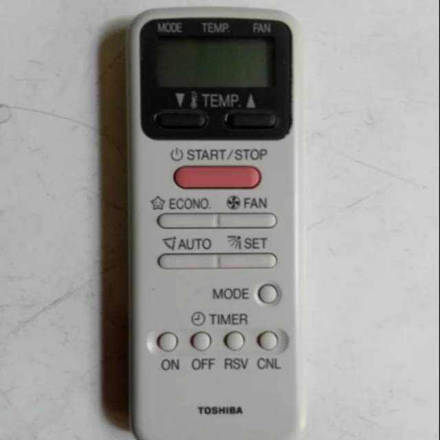 REMOTE REMOT AC TOSHIBA ASLI