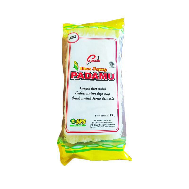 

BIHUN JAGUNG PADAMU 175gr (HARGA SATUAN)