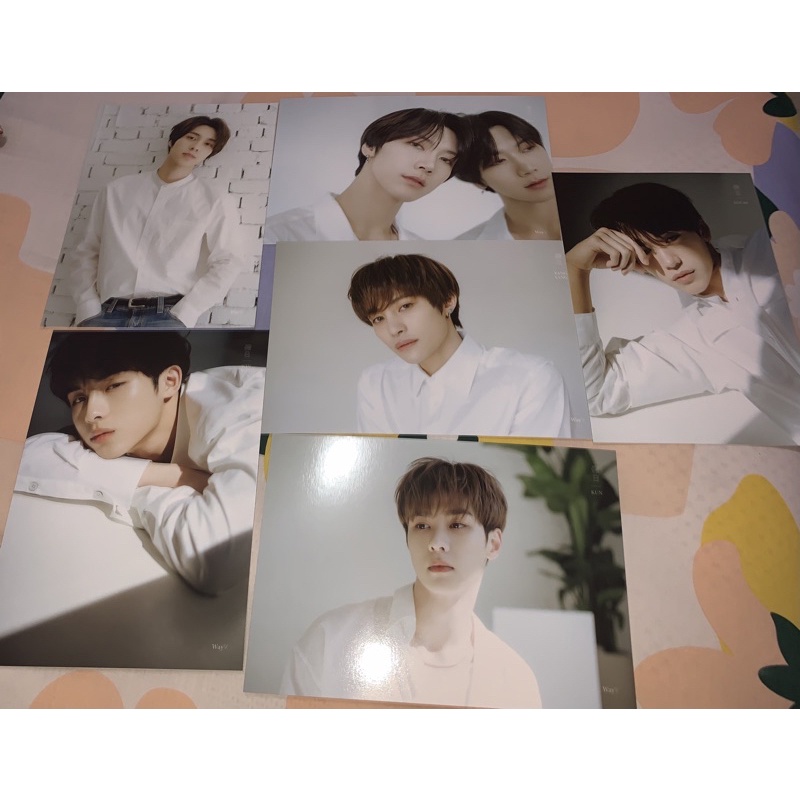 A4 Poster Photobook Holiday WayV (Kun, Ten, Winwin, Lucas, Hendery, Yangyang)