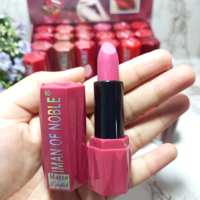 Promo New Lipstik Matte  iman of noble waterproof NO.6026