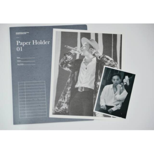 GD PAPER HOLDER BIGBANG MADE IN SEOUL LIVE DVD