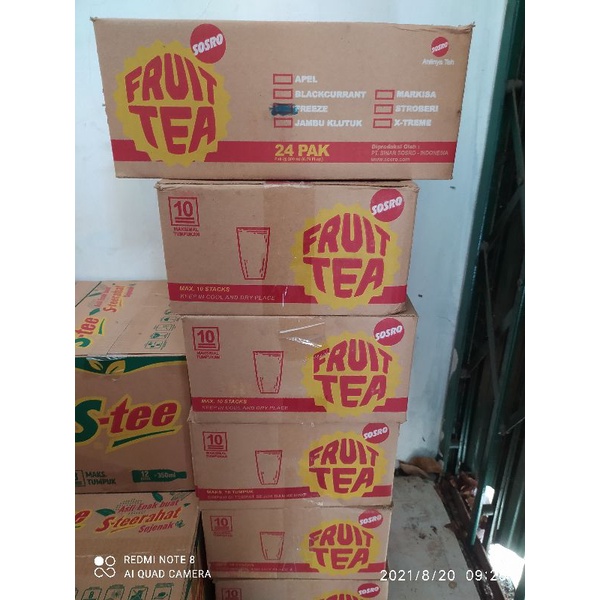 

fruit tea 200ml x 24pcs