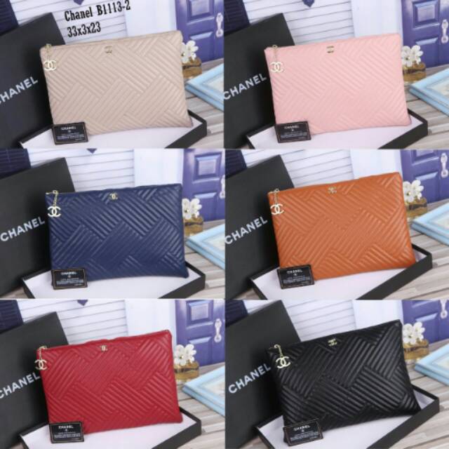 Tas clutch chanel 1113 (h25)