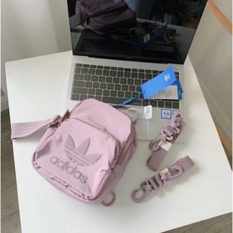 Tas Adidas mini ransel lilac