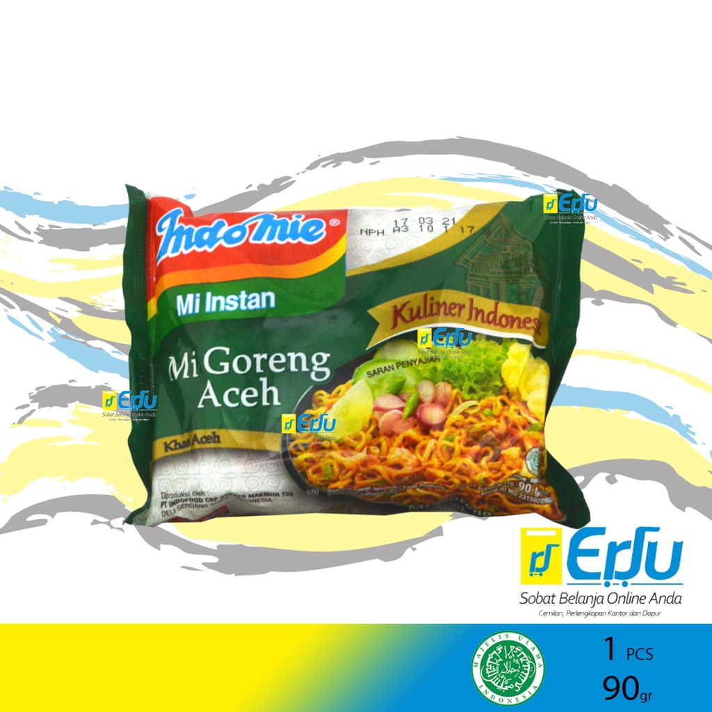 

ECER Indomie Kuliner Mi Aceh Mie Instan Goreng Khas Aceh - 90gr