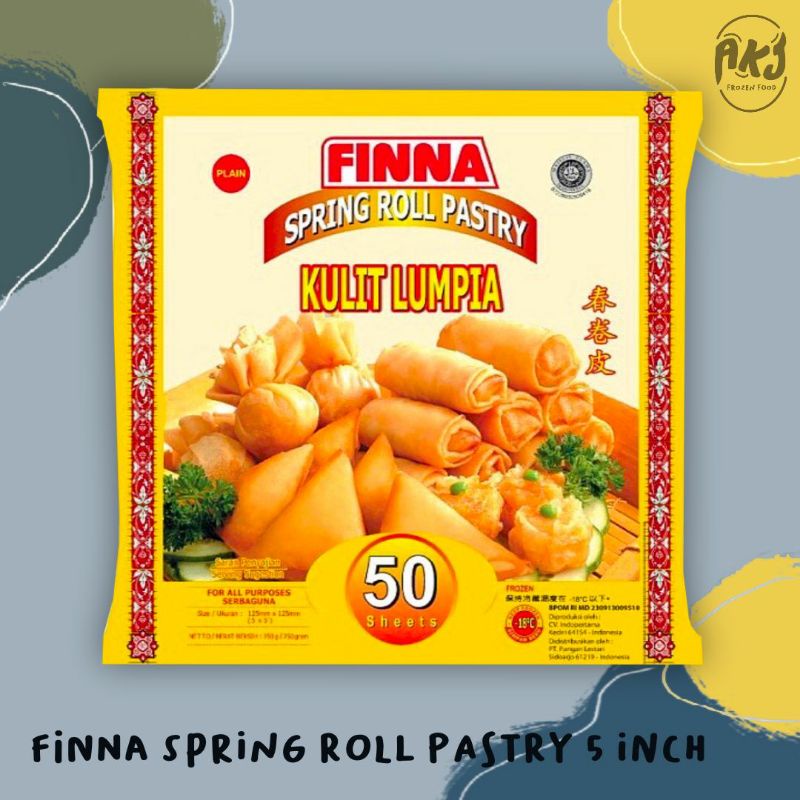 

Finna Spring Roll Kecil Isi 50 Kulit Lumpia