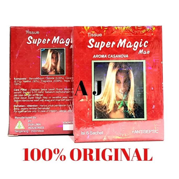 Tissue / Tisu Super Magic Man Aroma Casanova