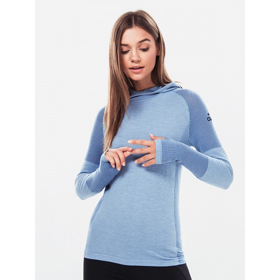 climaheat primeknit hooded tee